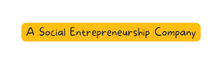 A Social Entrepreneurship Company